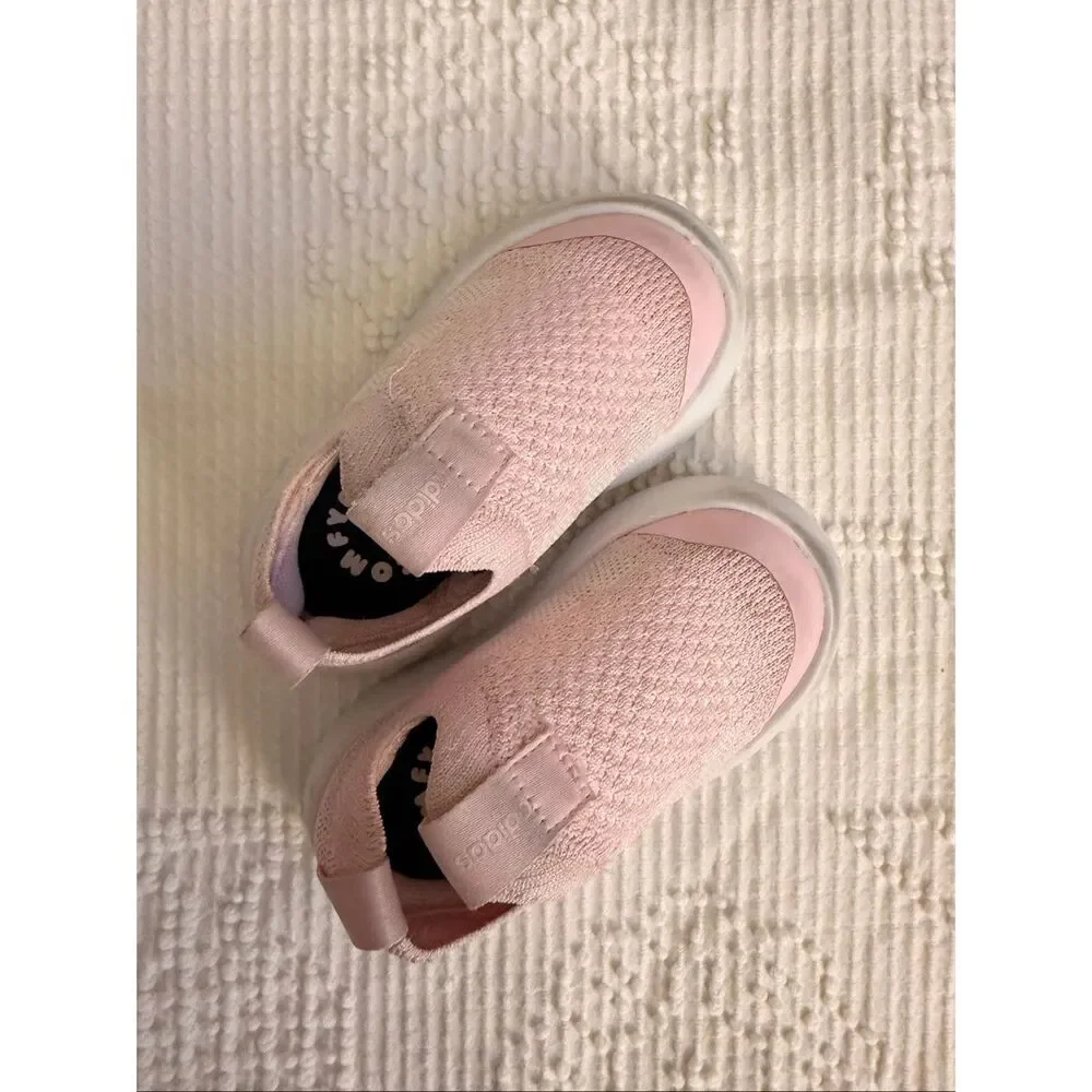 Adidas Bubblecomfy Toddler Slip-On Pink Size 7